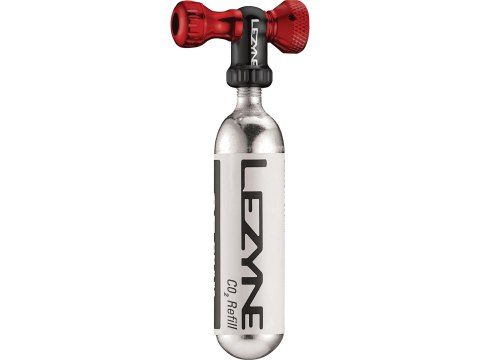 Lezyne CO2 Pump Control Drive CNC, red 16g