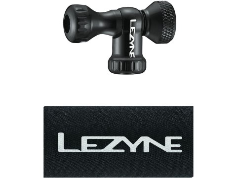 Lezyne CO2 Pump Head Control Drive CNC, czarny