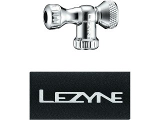 Lezyne CO2 Pump Head Control Drive CNC, silver