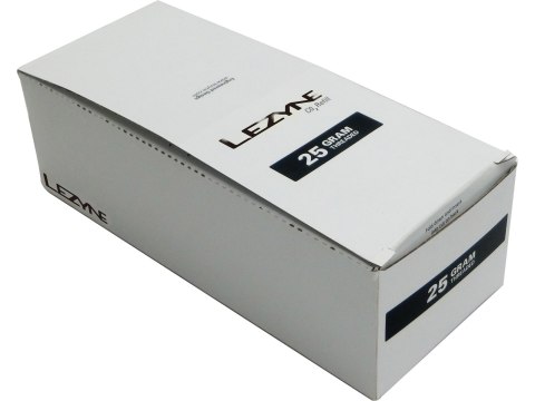 Lezyne Display Box 25g CO2 cartridges, silver, 25 pcs