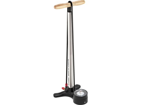 Lezyne Floor Pump Sport Floor Drive, silver, 220psi, 63,5cm, 3.5 Gauge