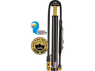 Lezyne Mini Pump CNC Micro Floor Drive Digital HVG, czarny