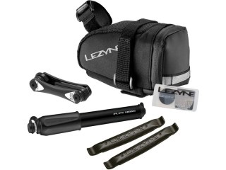 Lezyne Saddle Bag Caddy (M), czarny with Hand Pump Sport Drive HP