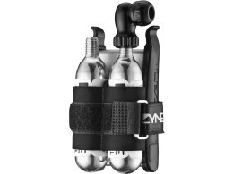 Lezyne Twin Drive Kit CO2 and Lever Kit Combo, black