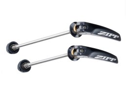 Zipp Tangente QR-DB Stainless Steel Black With Silver Logo, 100mm/135mm Pair For