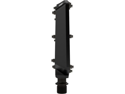 Ambit Pedal Haxn Hoita Enduro Flat large, Crown Pins czarny