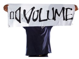 Banner, Volume 2015 black w/white Logo