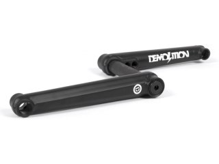 Crank, Demolition Revolt V2 flat czarny, 165mm, 48T