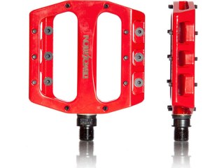 Demolition Pedale Trooper CNC Alu 9/16", czerwony