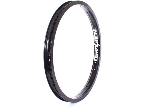 Demolition rim Zero 18", 36H Double Wall, welded flat czarny