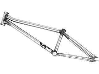 Frame Heresy Ascend V3 raw, 20.5" TT