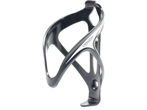 Voxom Bottle Cage Fh5 czarny with white logo