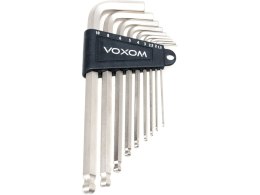 Voxom Hex Key Wrench Set WKl5 1.5/2/2.5/3/4/5/6/8/10MM silver