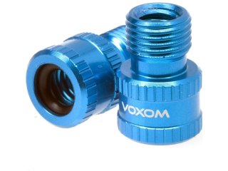 Voxom Valve Adaptor Vad1 presta to us schrader valve blue 2PCS/Set