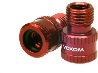 Voxom Valve Adaptor Vad1 presta to us schrader valve red 2PCS/Set