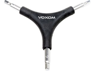 Voxom Y-Key Wrench WKl1 4/5/6mm czarny-silver