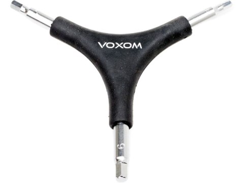 Voxom Y-Key Wrench WKl1 4/5/6mm czarny-silver