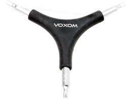 Voxom Y-Key Wrench WKl2 Torx 4/5/6mm black-silver