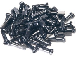 Salt Spoke-Nipples alloy 50pcs., black
