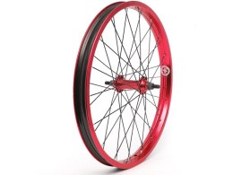 Salt front wheel Everest 20" 3/8" male axle, 36H, red sealed bearing