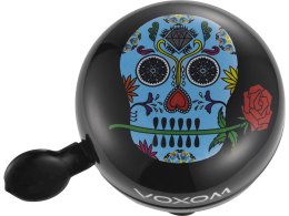 Voxom Bicycle Bell KL22 Skull Black