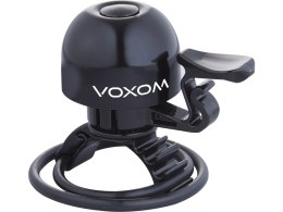 Voxom Bicycle Bell Kl15 22,2-31,8mm, O-Ring, black