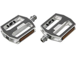 Voxom Touring Pedal Pe14, CNC, silver, sandpaper