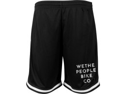 Wethepeople Shorts Bike Co. black-white shorts /white print, XL