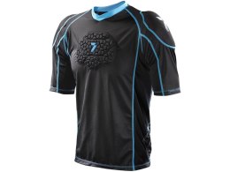 7IDP T-Shirt Flex Body Protector Size: L, black-blue