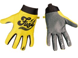 Fuse Omega Handschuhe Cafe Größe: M gelb-schwarz