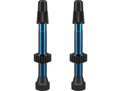 TCS AL Blue Presta Valve 46mm 2pcs
