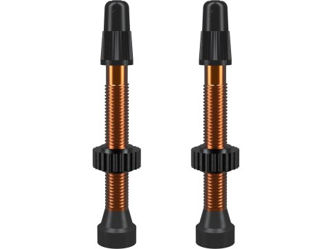TCS AL Orange Presta Valve 46mm 2 pcs