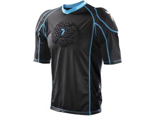 7IDP T-Shirt Youth Flex Body Protector Rozmiar: S/M, czarny-niebieski