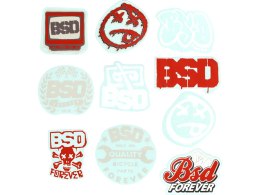 BSD 10er Sticker Pack 2022