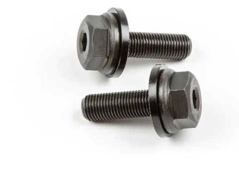 BSD Front Street Pro Female Schraubenset (2 Schrauben & 2 Distanzscheiben) Passt zu Swerve Front