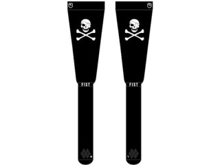 FIST Beinling/Socke Rodger S-M, weiß-czarny