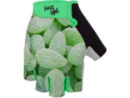 Pedal Palms Kurzfingerhandschuh Mint Lea ves, L, grün-schwarz