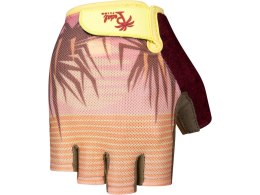 Pedal Palms Kurzfingerhandschuh Sunset XL, pink-braun