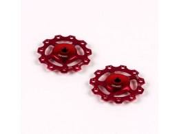 9/10/11V Pulley wheels Ceramic - red