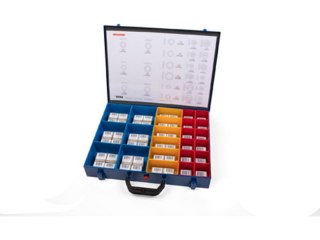 Assorted Bearing box - Professional 96 pcs - Chrome steel