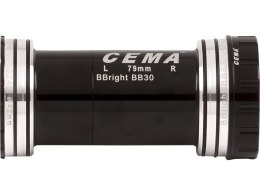 BBright46 for BB30/PF30 W: 79 x ID: 46 mm Ceramic - Black, Interlock