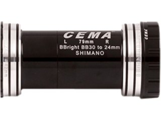 BBright46 for SRAM GXP W: 79 x ID: 46 mm Ceramic - Czarny, Interlock