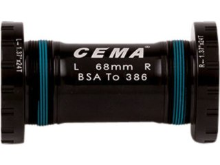 BSA for FSA386/Rotor 30mm W: 68/73 - 1,37" x 24 T mm Ceramic - Czarny