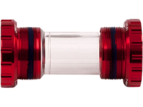 BSA for Shimano W: 68/73 - 1,37" x 24 T mm Ceramic - Red