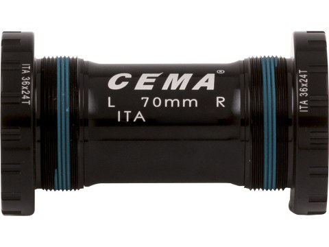 ITA for FSA386/Rotor 30mm W: 70 - 36 x 24 T mm Stainless Steel - Czarny