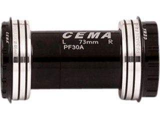PF30A for SRAM GXP W: 73 x ID: 46 mm Ceramic - Czarny, Interlock