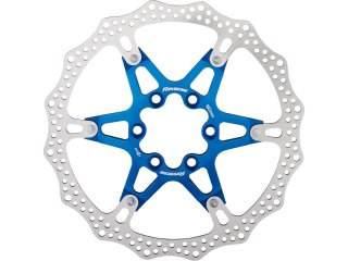 REVERSE Bremsscheibe Aluminium/Stahl Ø160mm niebieski