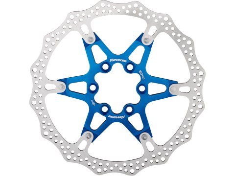 REVERSE Bremsscheibe Aluminium/Stahl Ø160mm niebieski