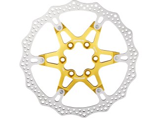 REVERSE Bremsscheibe Aluminium/Stahl Ø160mm gold