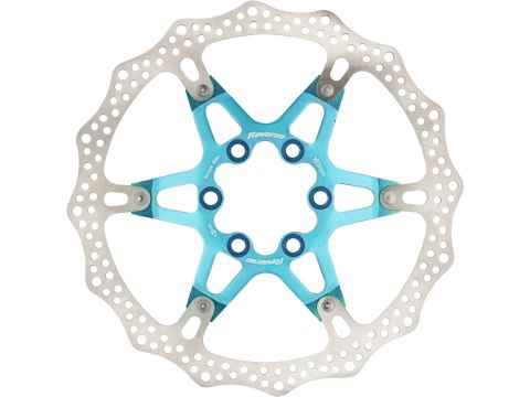 REVERSE Bremsscheibe Aluminium/Stahl Ø160mm hellblau